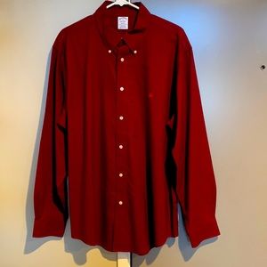 Burgundy Brooks Brothers Button Down - XL